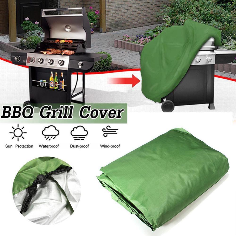 Bbq grill cover til weber  q2000 q3000 bbq cover udendørs grill tilbehør covers beskyttende regn vandtæt støvtæt  g1 o 2