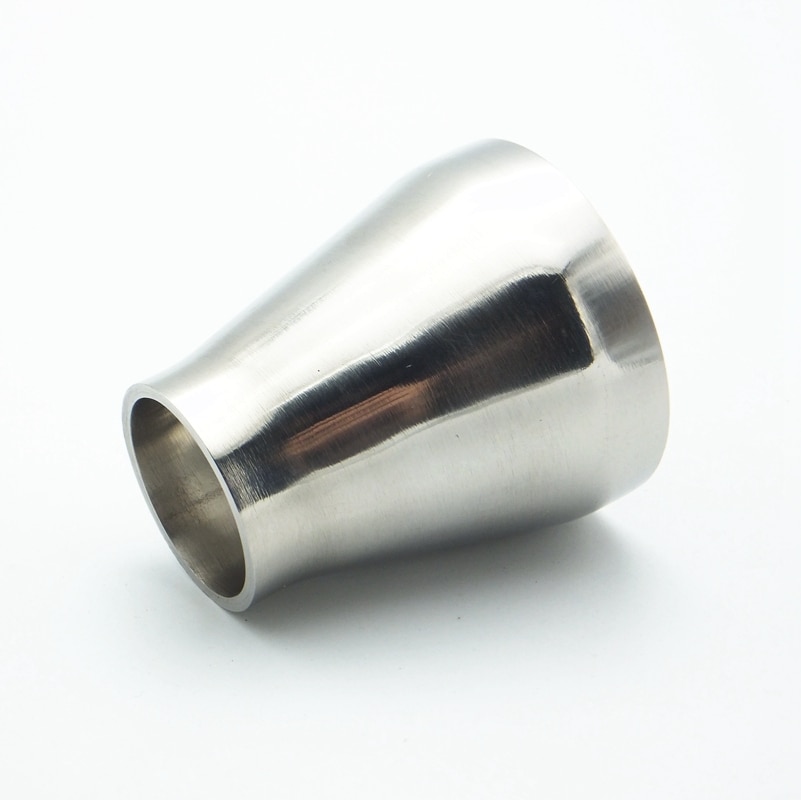 25mm 32mm 38mm 45mm 51mm 57mm 63mm 76mm 89mm OD 304 Stainless Steel Sanitary Weld Reducer Pipe Fitting For Homebrew
