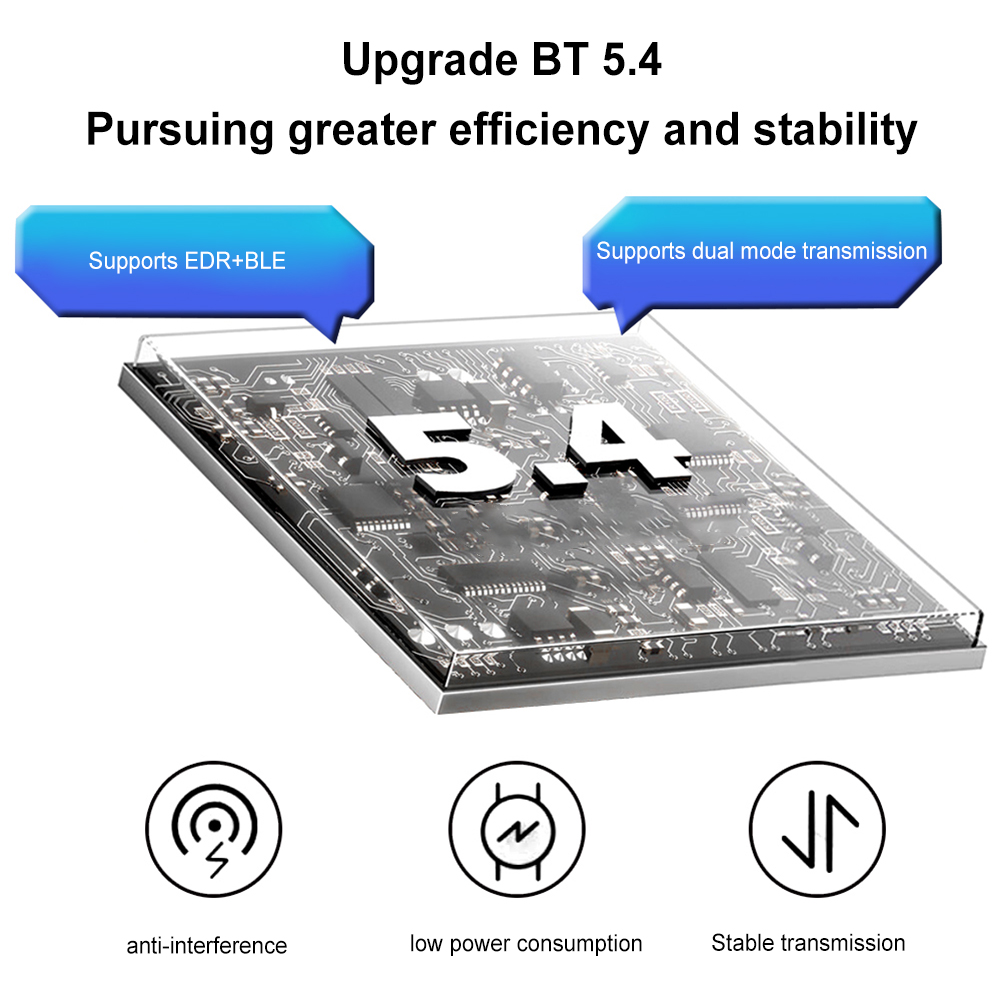 Adattatore usb bluetooth 5.4 trasmettitore audio ricevitore driver gratuito adattatore dongle audio bluetooth 5.3 per pc portatile wireless parla