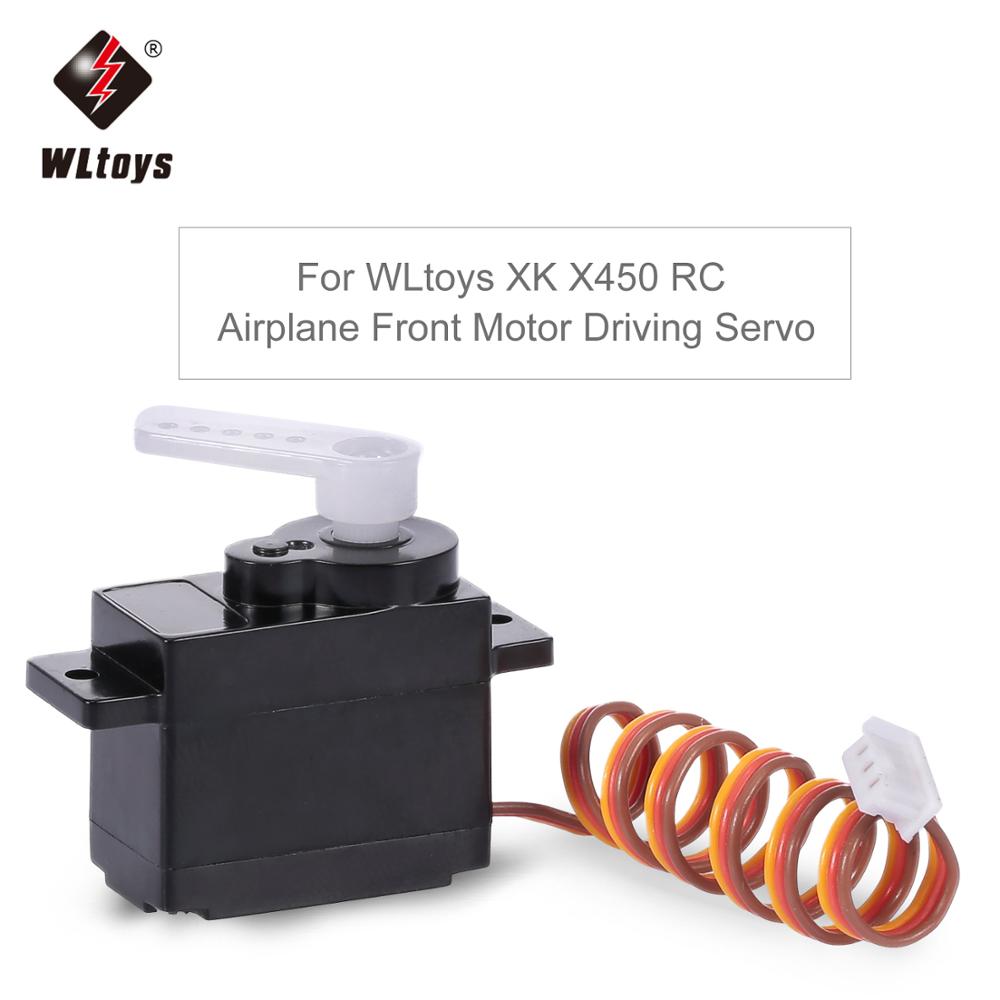 WLtoys XK X450 RC Aereo Elicottero Pezzi di Ricambio Set di Aeromobili Ad Ala Fissa Coperchio del Vano Batteria Copertura Della Cassa Della Batteria: Front tension servo
