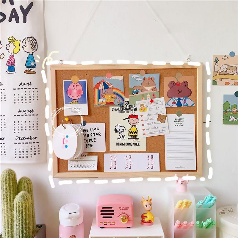 Praktische Fotowand Board Bulletin Board Message Boards Houten Prikbord Fotografie Achtergrond Muur Rekwisieten