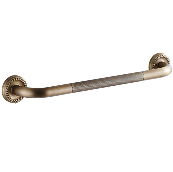 Handvaten Antieke Messing Badkamer Handvat Bad Armsteun Grab Bars Met Zeep Gerechten Thuis Veiligheid Bar Wc Ouderen Leuning F67