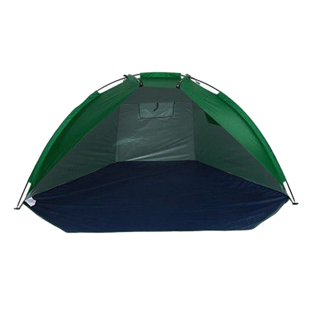 Waterproof Beach Tent Portable Camping Tent Awning Sun Shelter Canopy Outdoor Camping Picnic Park Sun Shelter Fishing Canopy: Green