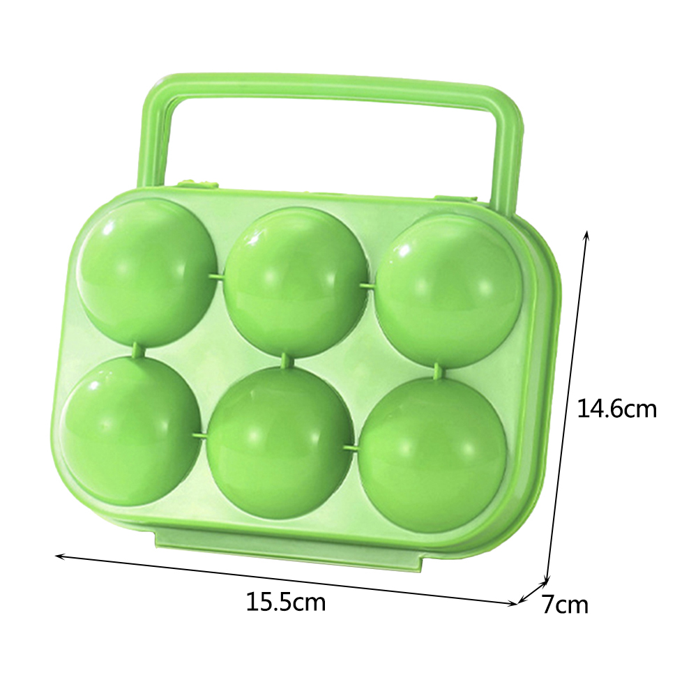 Boîte de Rangement d'emoufs en Plastique, Conteneur Antichoc, pour Réfrigérateur, Camping, Pique-nique, Randonnée, Voyage, 12 Grilles: XL / Gris clair