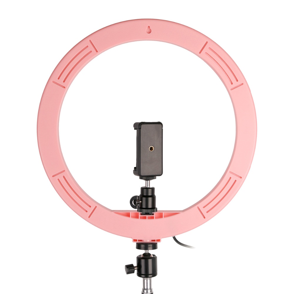 Fotografie Led Selfie Ring Licht 12 Inch Dimbare Camera Telefoon Ring Lamp Voor Make Video Live Studio Geen Statief