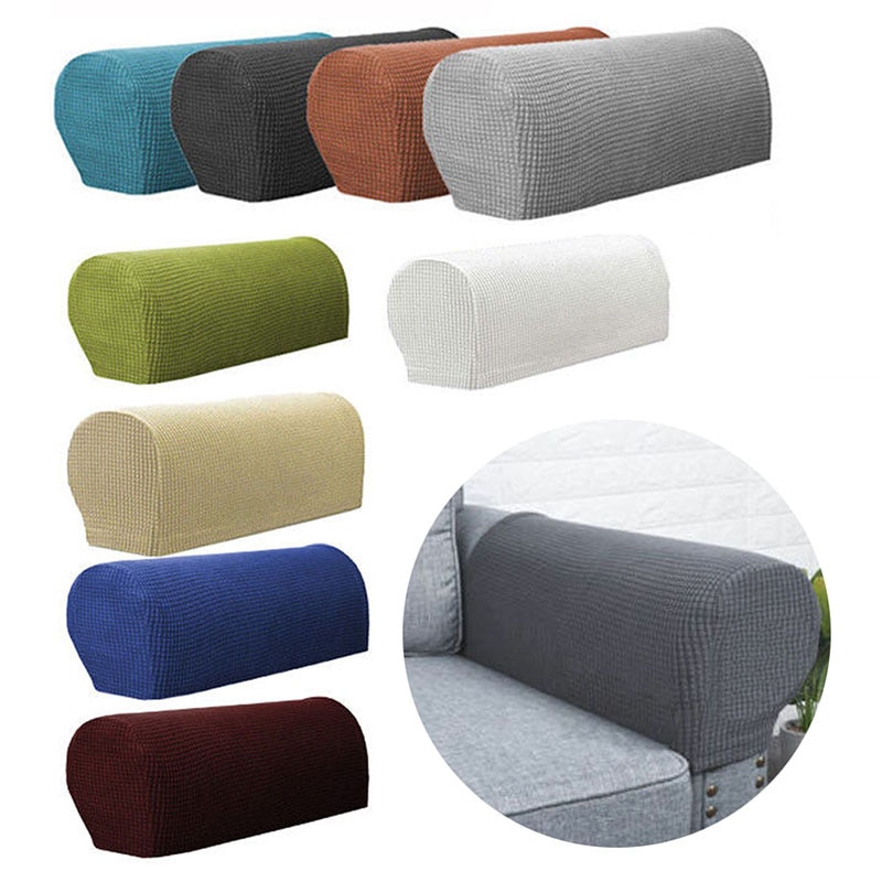 1 paire amovible canapé accoudoir couverture canapé serviette canapé canapé chaise protecteur fauteuil couvre extensible chaise bras housse
