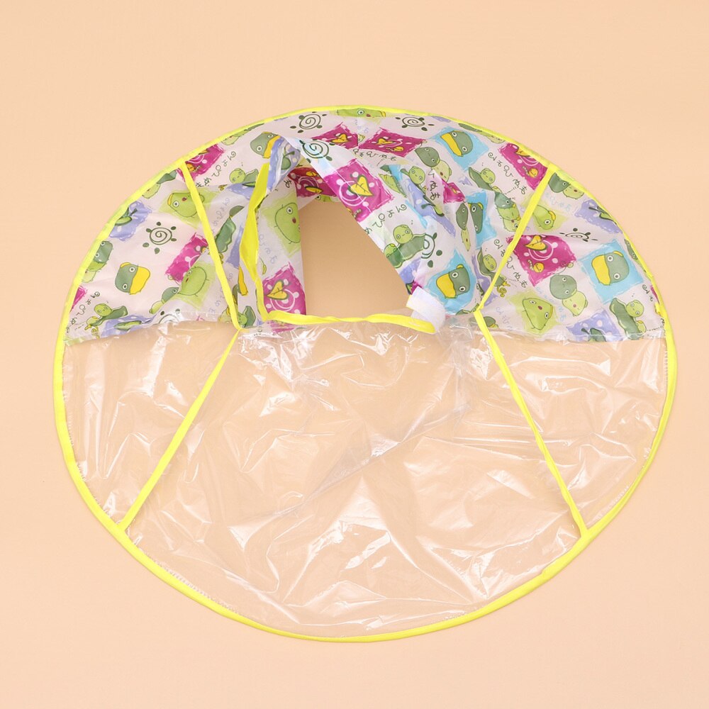 Transparent Hair Cutting Cape Haircut Apron Hair Salon Cloak Kids Hair Styling Accessory (Chicken, 60cm)
