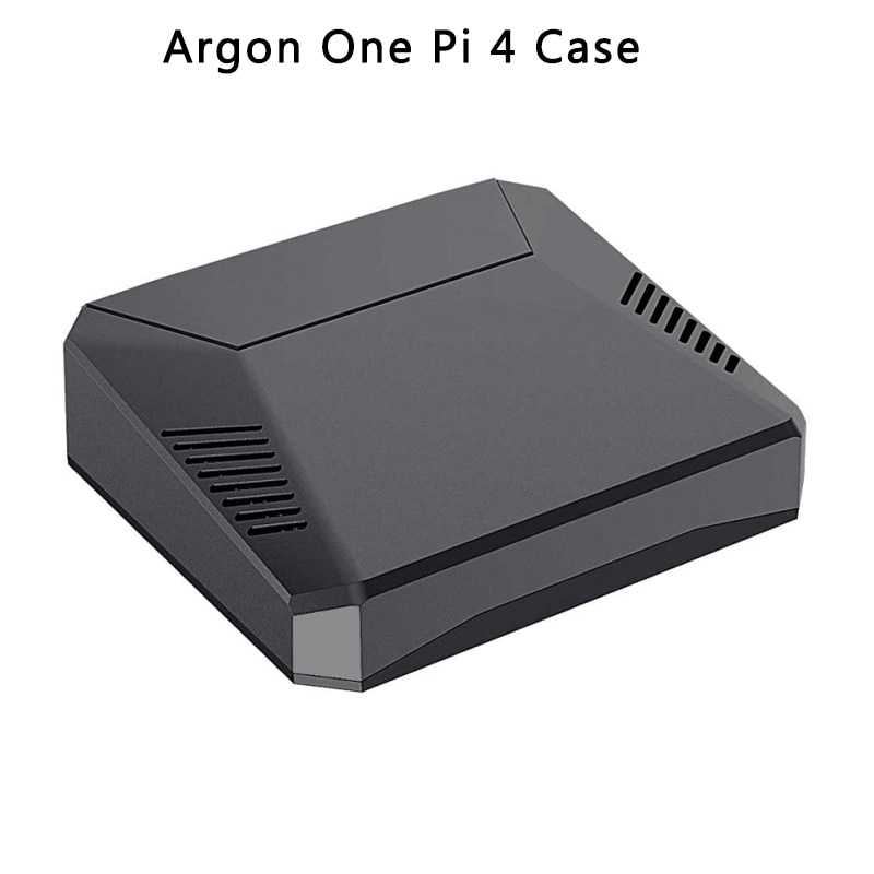 Raspberry  pi 4 aluminium kasse argon one  pi 4 v2 kasse aktiv passiv køling metal skal strømafbryder til raspberry  pi 4 model b