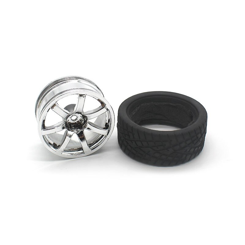 65mm aluminum alloy wheel model wheel remote control car modification DIY upgrade 1:10 metal wheel