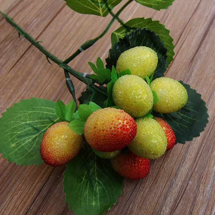 Simulated Fruit String Foam Longan, Longan, Lychee, Blueberry, Cheli, False Fruit Props Shooting Props: 9