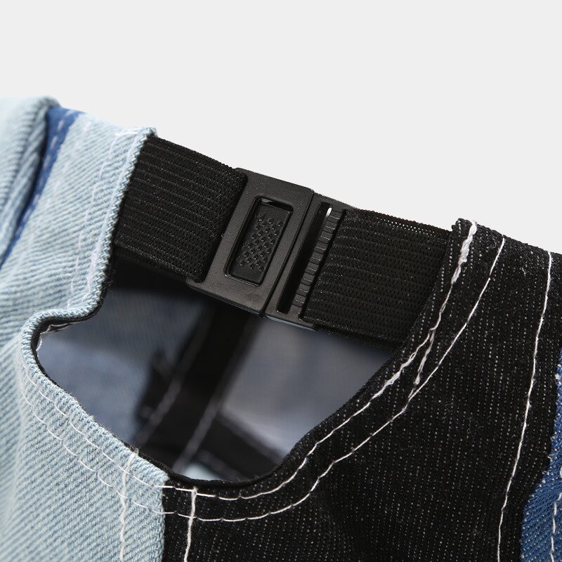 Cappelli coreani da cowboy per uomo e donna cappellini a tesa morbida berretti da baseball alla moda a tesa curva cappellini anca-salto da strada