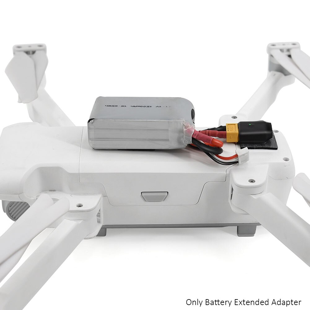 External Battery Extended Adapter Easy Install Soft Drone Accessory Reusable Portable Outdoor For FIMI X8SE