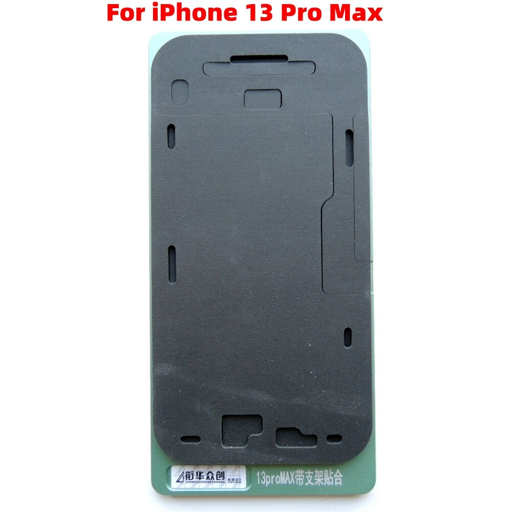 Molde laminado para iPhone 13, 13 Pro, Max, Mini molde de posición de marco, herramientas de reparación de laminado de vidrio OCA de pantalla LCD: 13ProMax Laminate