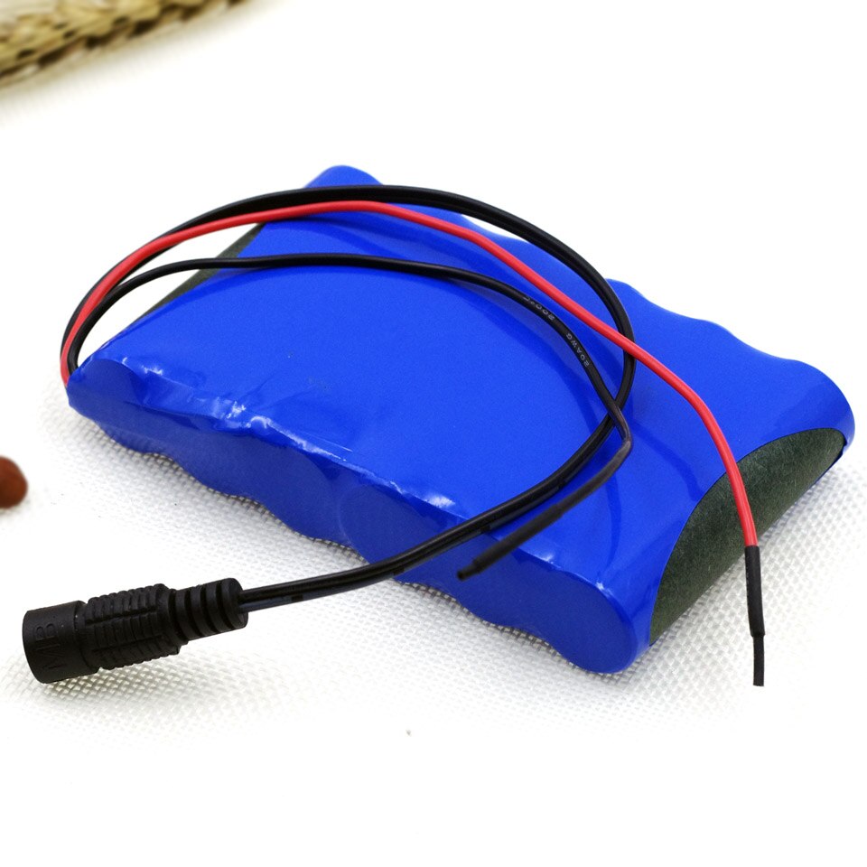 Liitokala 12 v 6.8 Ah 6800 mah 18650 Oplaadbare batterijen 12.6 v PCB Lithium batterij Bescherming Boord + 12.6 v 1A Charger