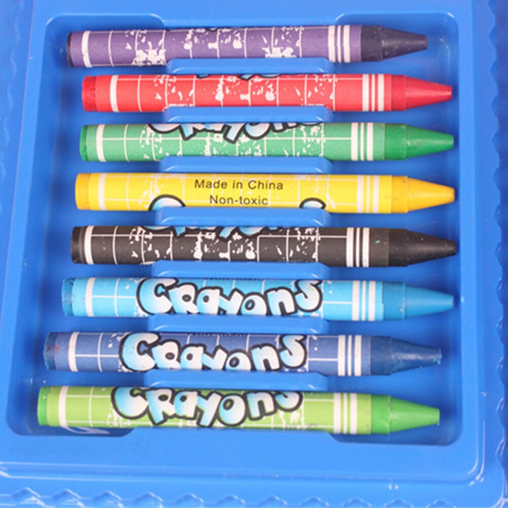 24PCS School Watercolor Pen Art Supplies Crayon Portable Kids Painting Set Children Drawing Tool non-toxic
