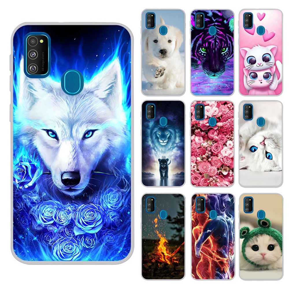 Cover 6.4" Bag For Samsung Galaxy M30s Thin Silicone Case TPU For Samsung Galaxy M30s Coque Protector For Samsung M30s Case