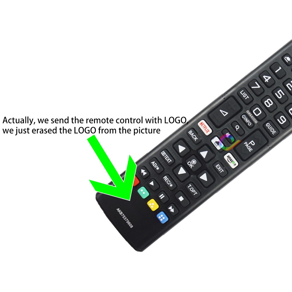 Fjernbetjening akb 75375608 til de fleste lg smart  tv 32 lk 6100 32 lk 6200 43 lk 5900 43 lk 6100 42 uk 6200 49 uk 6200 55 uk 6200 43 uk 6300
