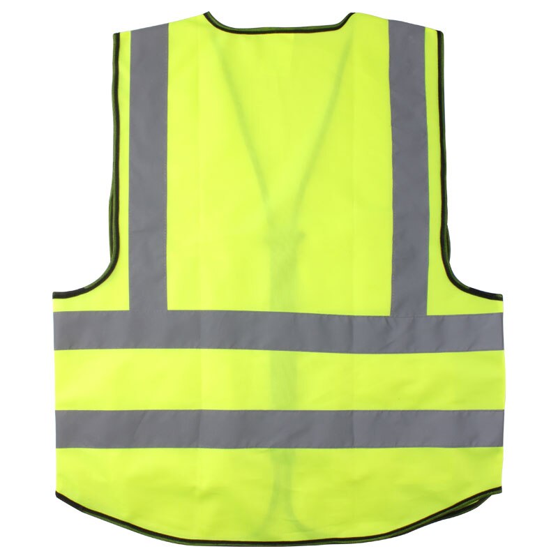 CK TECH High Visibility Reflective Safety Vest With Reflective Strips Construction Work Vest Traffic Police Miners Workwear