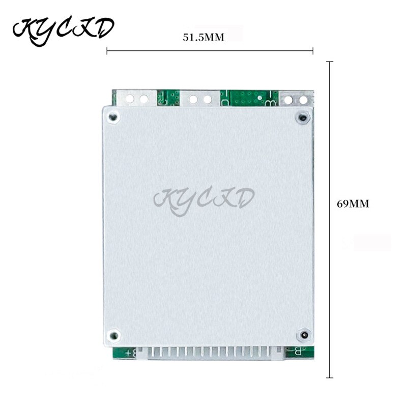 Lithium Battery BMS 16S 60V 35A Charge Protection Board with Balance Function Equalization PCB For Electric Vehicle Ebike