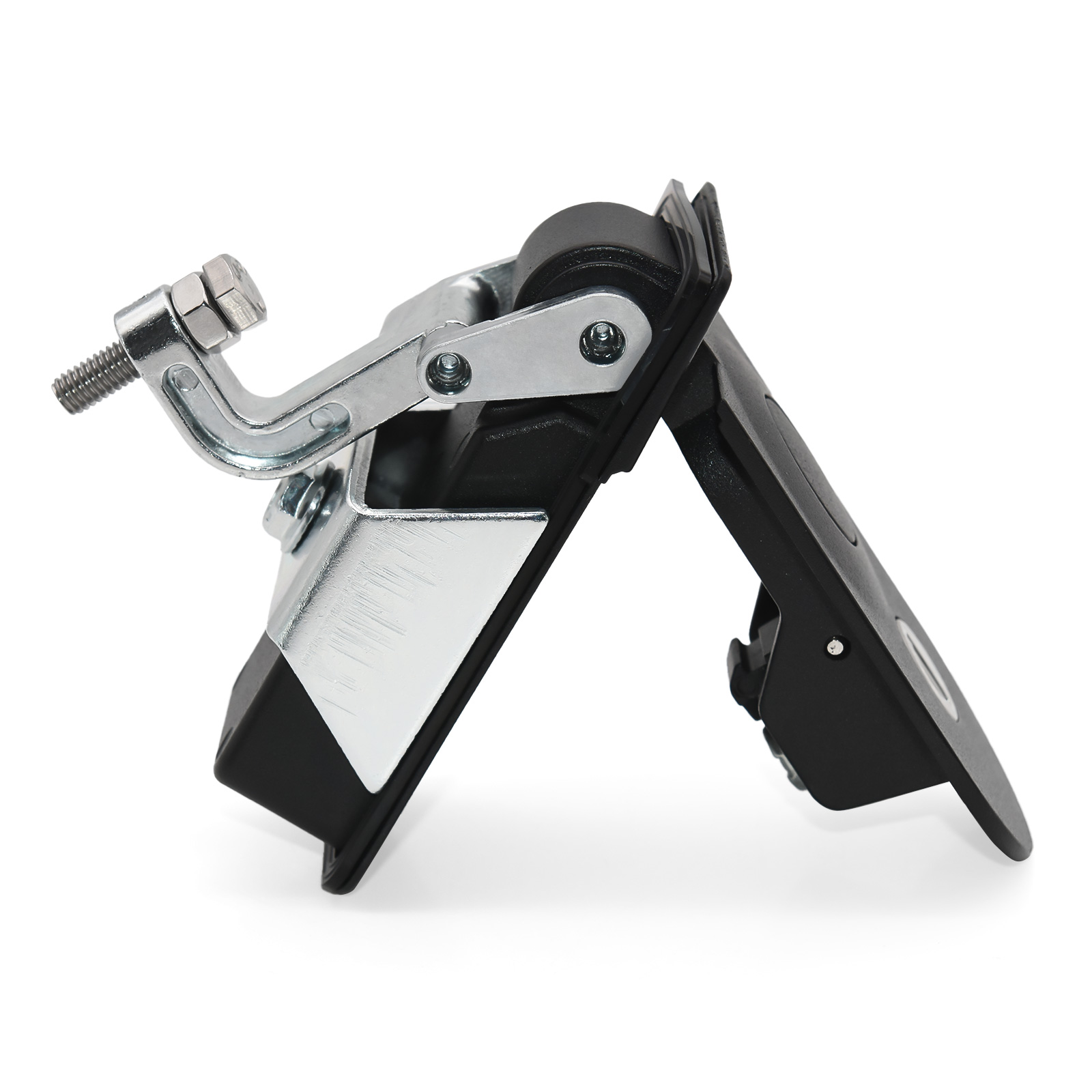 1/2/3/4PCS Compression Black Flush Mount Push Locks Latch Tool Box Camper Trailer Aluminium Locking Industrial Cabinet Plane