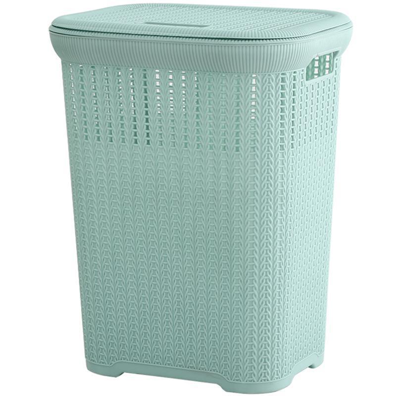Extra large hamper plastic laundry basket laundry bucket dirty clothes tweezers rattan household bathroom dirty clothes