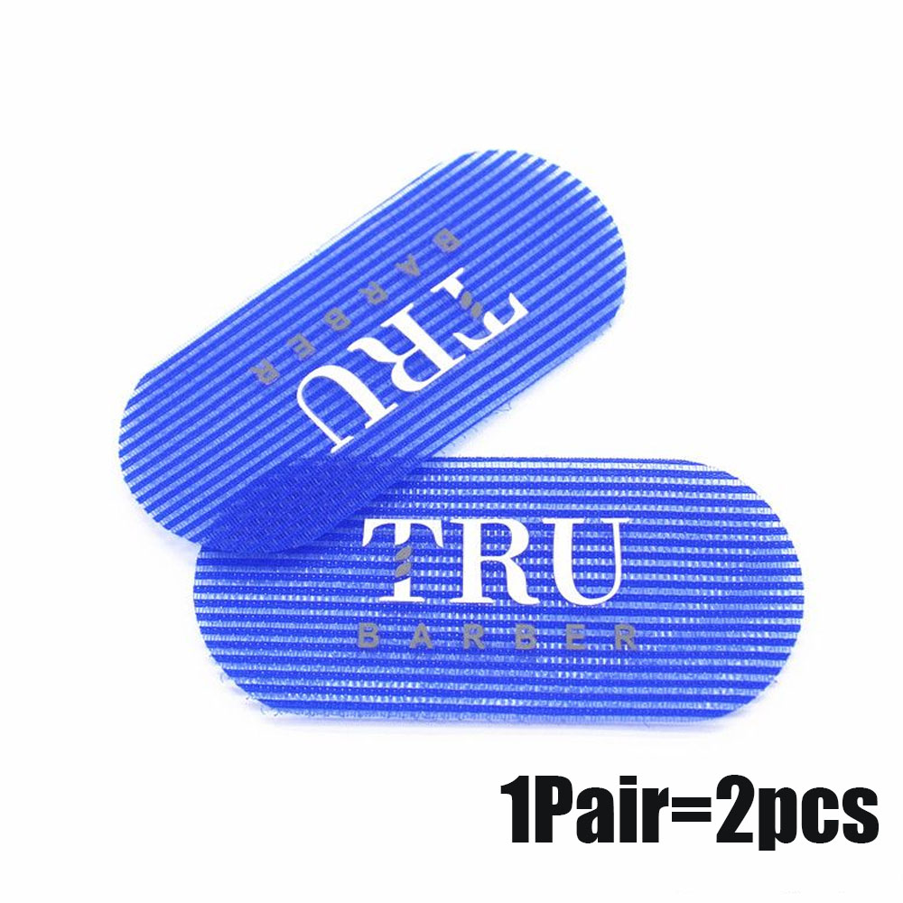 2Pcs/Set Barber Hair Gripper Hair Sticker Tape Hair Holder Hairpin Hair Styling Tools Barber Accessories Salon Hairdressing Tool: Blue