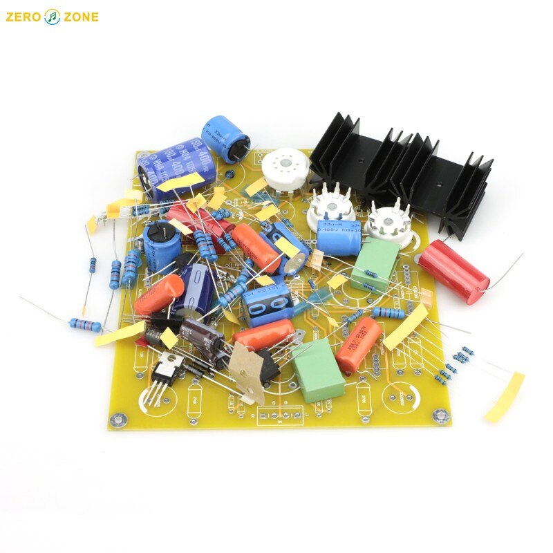 Zerozone PRT07B Tube Voorversterker Afgewerkt Boord Koorts Gal Base Op Marantz 7 (M7) Circuit