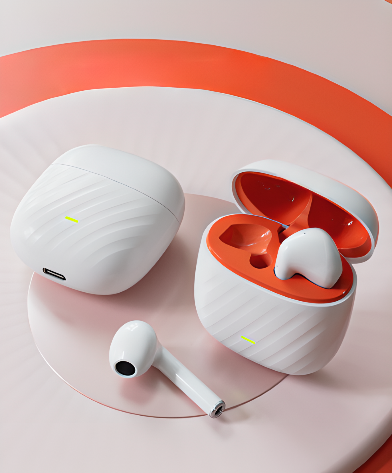 Wireless Earphones Dual Ear In Ear headphones Ultra Long Standby Running Bass Sports Earburds Music Headset With Mic