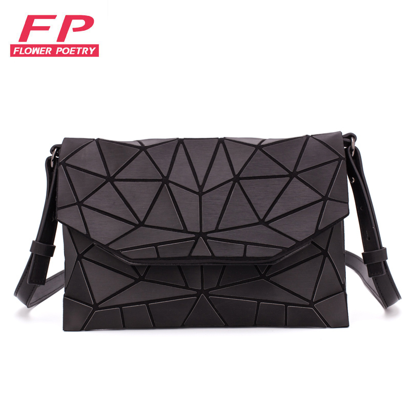 frauen Luminous Schulter Taschen Casual Umhängetasche Kupplung Abend Taschen Geometrische Folding Handtaschen Hülle Tasche Für Frauen