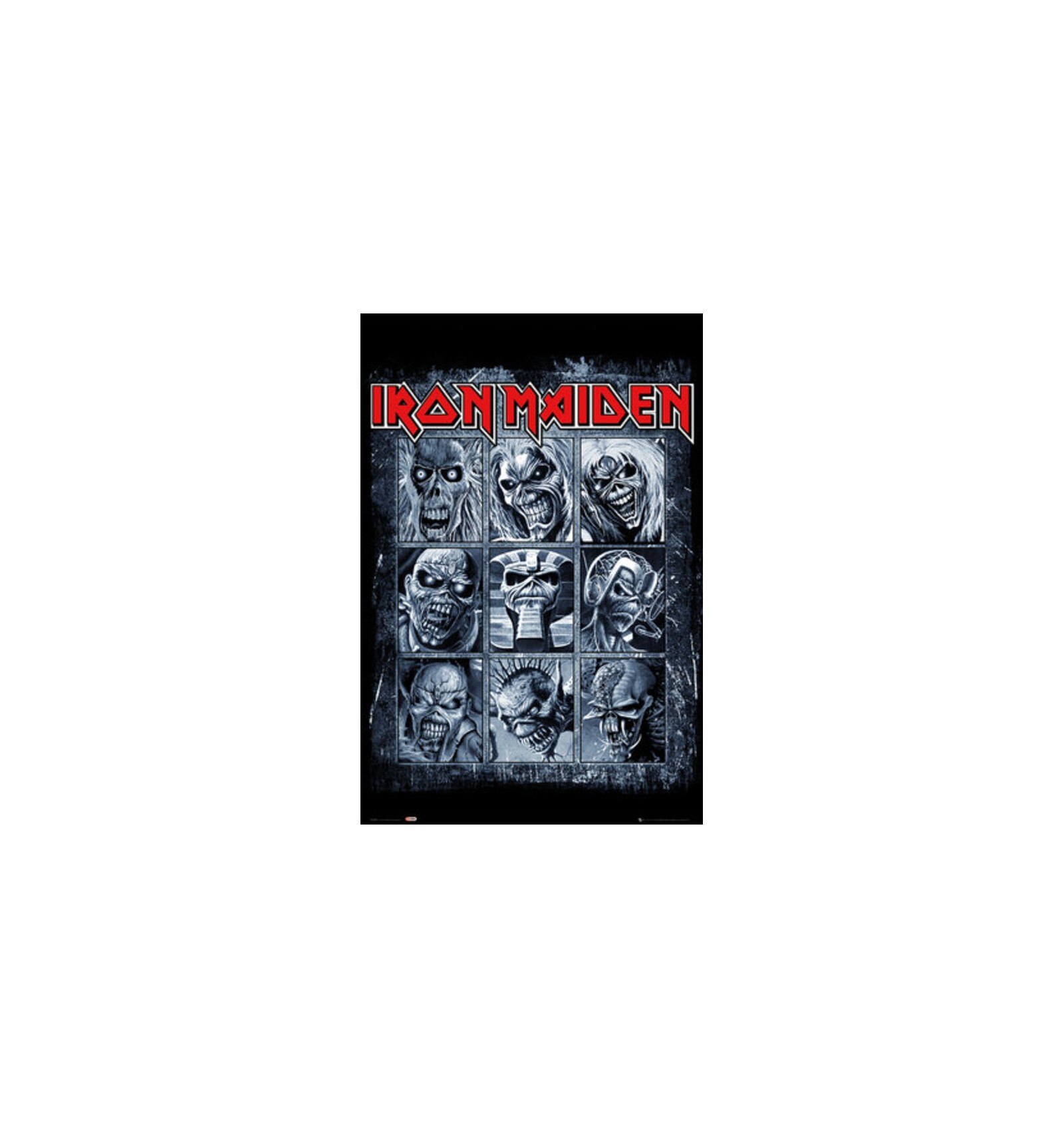 POSTER IRON MAIDEN EDDIES