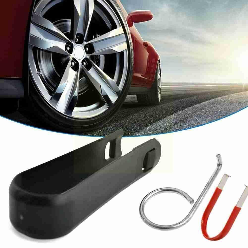 Car Tire Wheel Nut Bolt Cover Cap Removal Tool With Tweezer,For Wheel Lug Bolt Nut Center Cap Remover