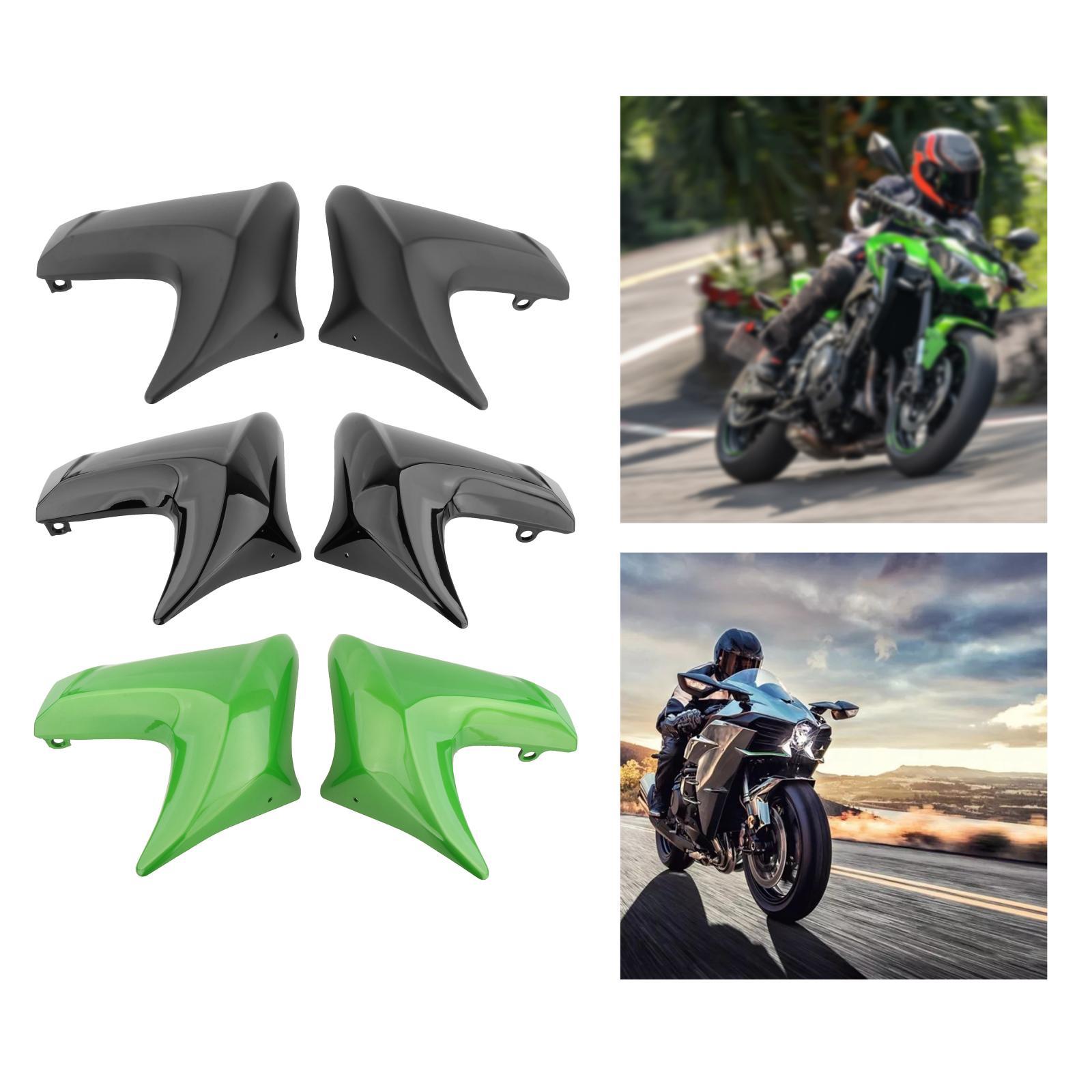 2x Radiator Cover Kuip Voor Kawasaki ER6N Reparatie Onderdelen