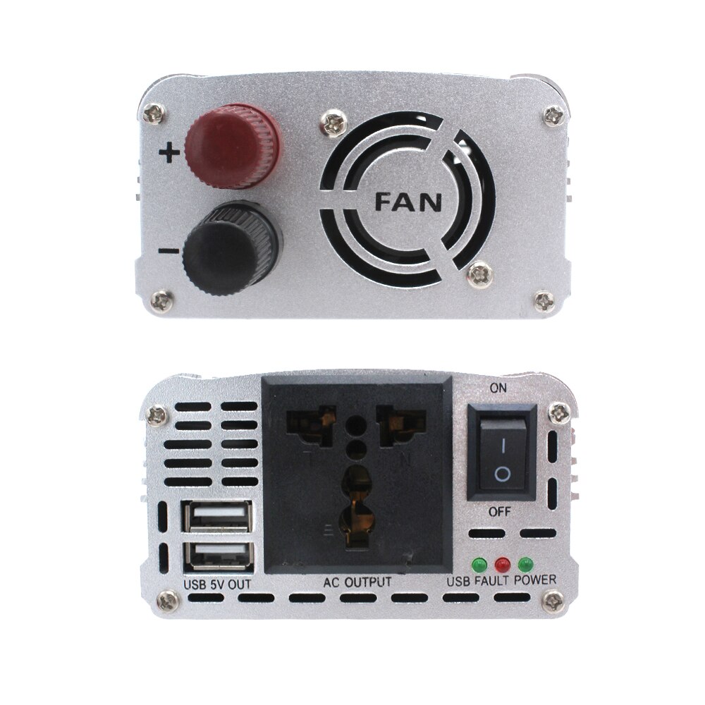 2000W Watt Car Power Inverter DC 12V/24V to AC 220V Portable Charger Converter Adapter Modified Sine Wave Power inverter