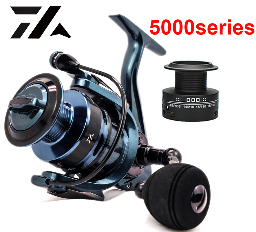 Rod and Reel Set Rod Combo Double Spool Fishing Reel Gear Ratio High Speed Spinning Reel Casting reel Carp For Saltwater: 5000 series