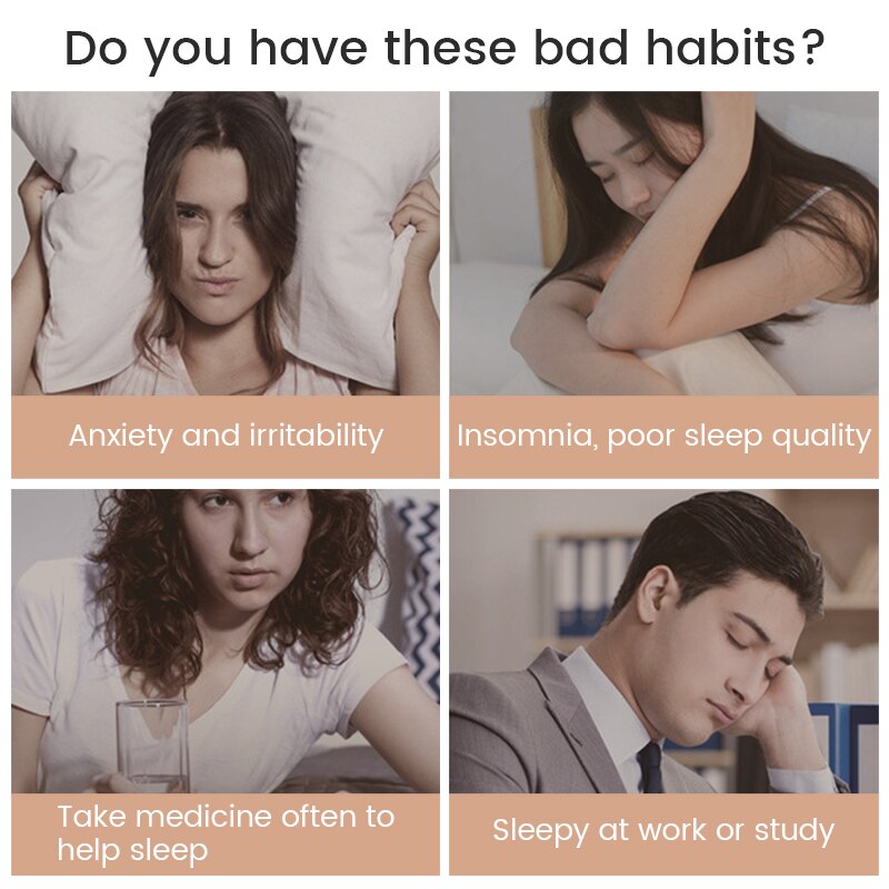 Microcurrent Sleep Aid Instrument Pressure Relief Sleep Device Handheld Sleep Massager Relaxation Devices To Help With Sleep