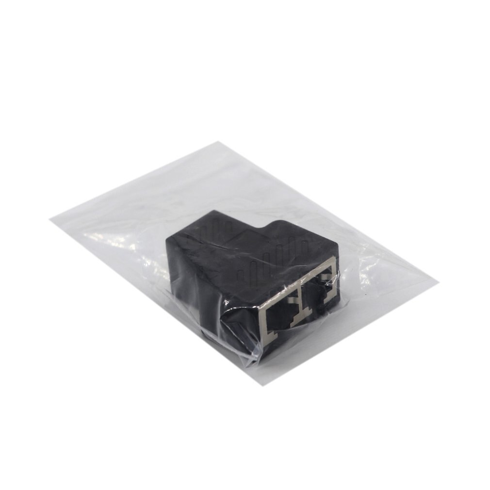 Splitter Ethernet RJ45 Cable Adapter 1 Male To 2 Female Port LAN Network Connector Wire Ethernet RJ45 Cable Adapter