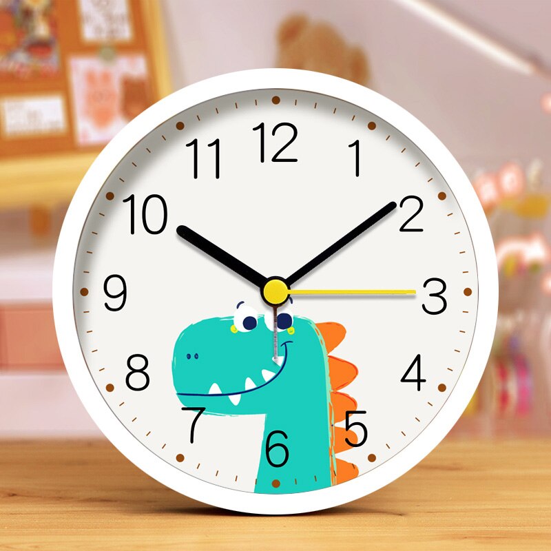 Eenvoudige Wekker Voor Kinderen, Jongens En Meisjes Leuke Klok Alarm Nachtkastje Lichtgevende Desktop Elektronische Klok.: K