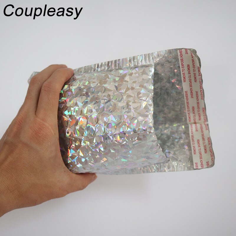 8 farver boble postpose lille plast skum konvolut ekspres emballage pose poly post boble kuvert 10 stk 15 x 13cm