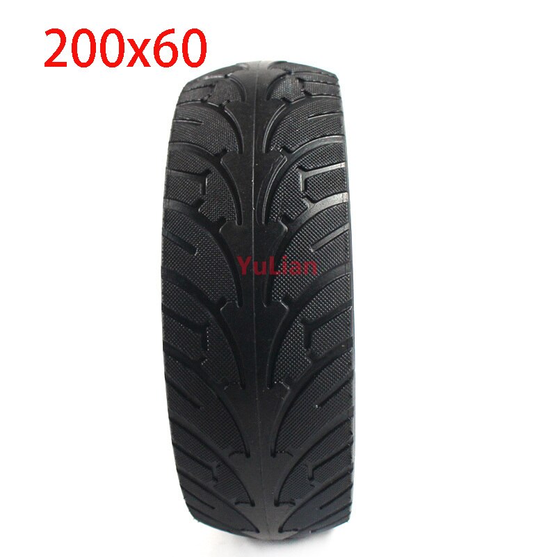 8 inch pneumatic tire 200x60 electric scooter solid tire explosion-proof tire hollow stab-proof tire 200*60