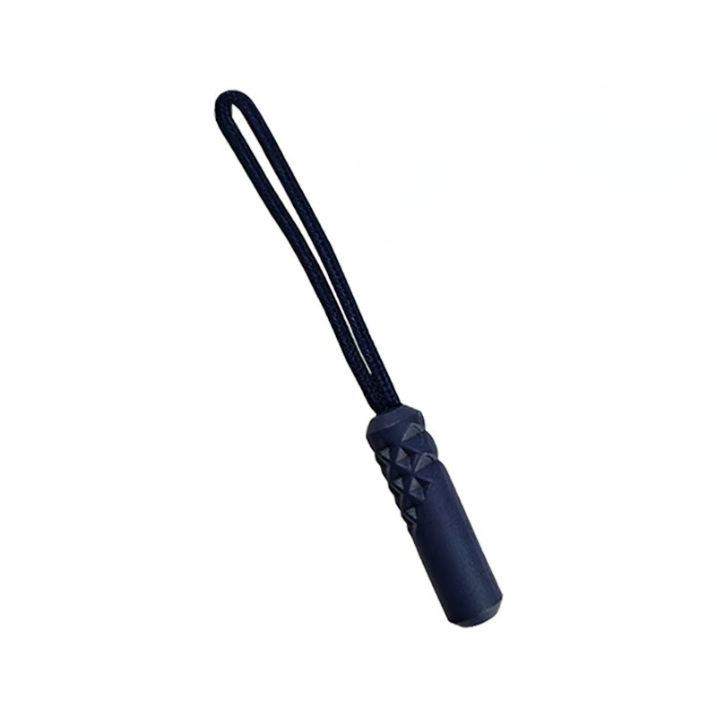 (10 uds) cabeza de tracción de cremallera de PVC cabeza de tracción de plástico cuerda de cola de escalada mochila Xiaomi con la misma cuerda de tracción de cremallera: Dorado