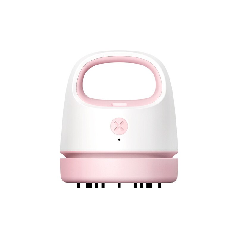 Desk Vacuum Mini Handheld Vacuum Cleaner Car Wireless Portable Home Usb Charging Desktop Vacum Cleaner Aspirapolvere Auto: pink