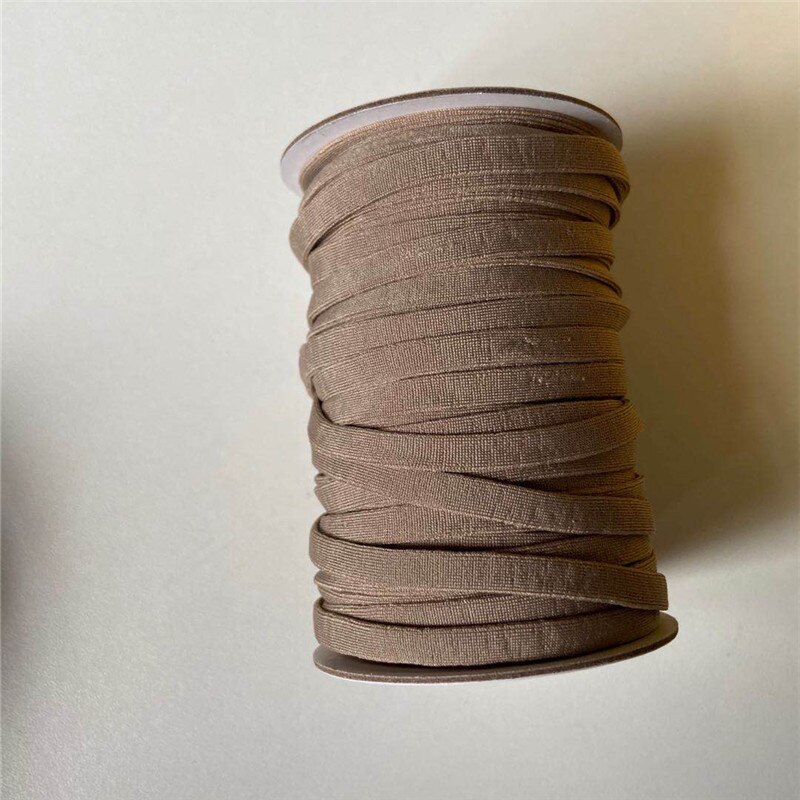 20 meter resårband kungsblå grön svart vit lila resårband mask gör-det-själv sy resårband: Kaffe
