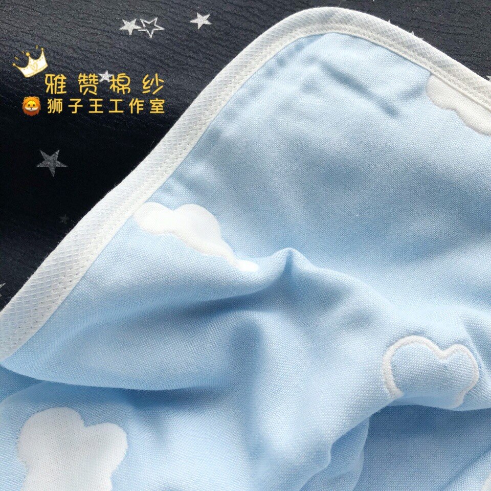 Ya zel 120x150 trapunta estiva in garza a 6 strati coperta per bambini in cotone trapunta per dormire super morbida super spessa