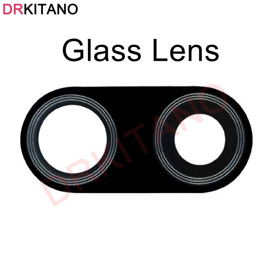 Para xiaomi redmi nota 7 pro moldura da câmera + câmera traseira lente de vidro para redmi nota 7 moldura da câmera + voltar lente de vidro note7 substituição: Glass Lens