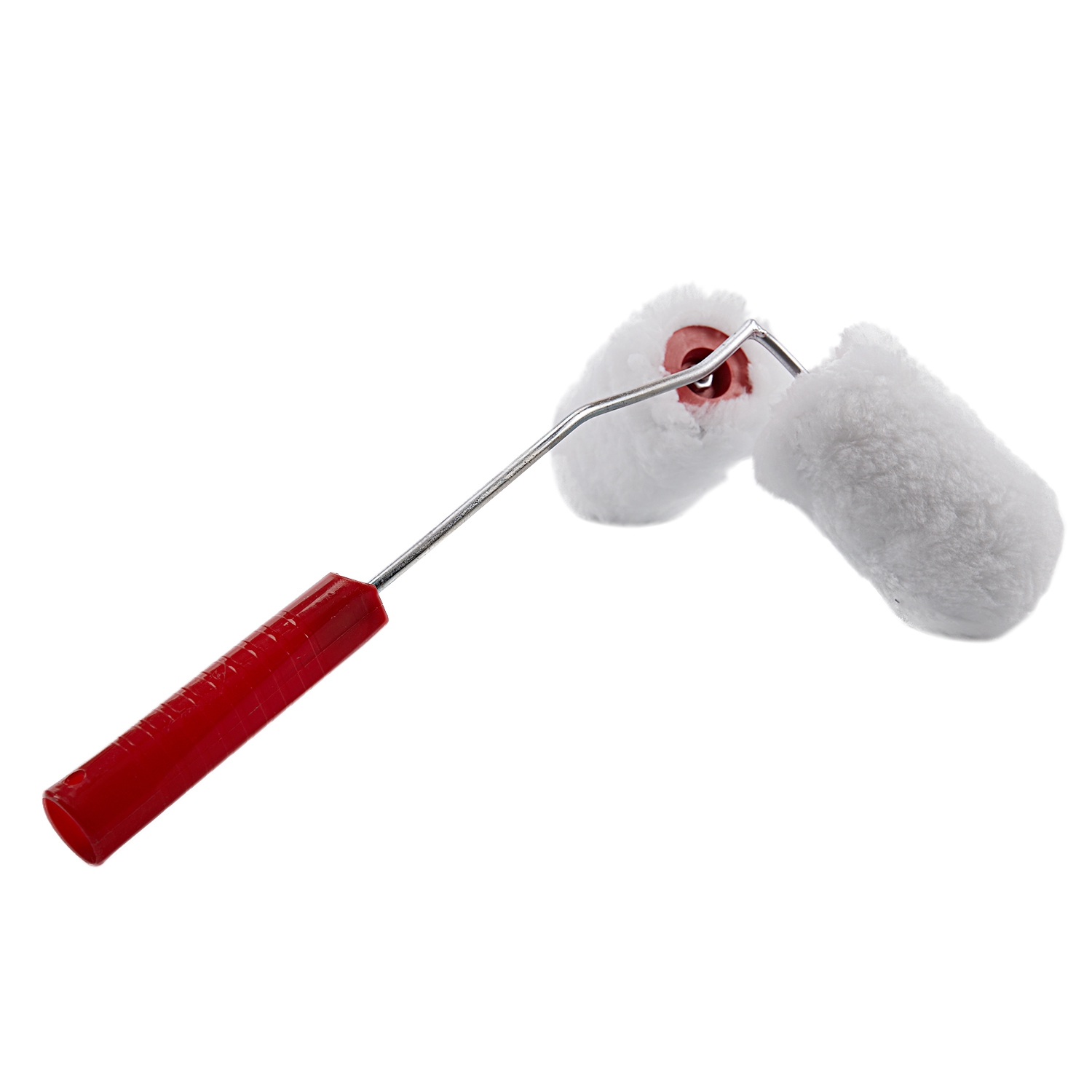 -Paint Brush Roller Double Paint Roller Painted Railing Corner Paint Tool Just Use The Handle To Use The Dual Paint Roller,