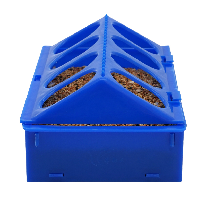 20cm Assembled Bird Pigeon Feeder Trough Chicken Food Fountain Bird Chick Feeding Bowl Slot Container Food Dispenser Tool