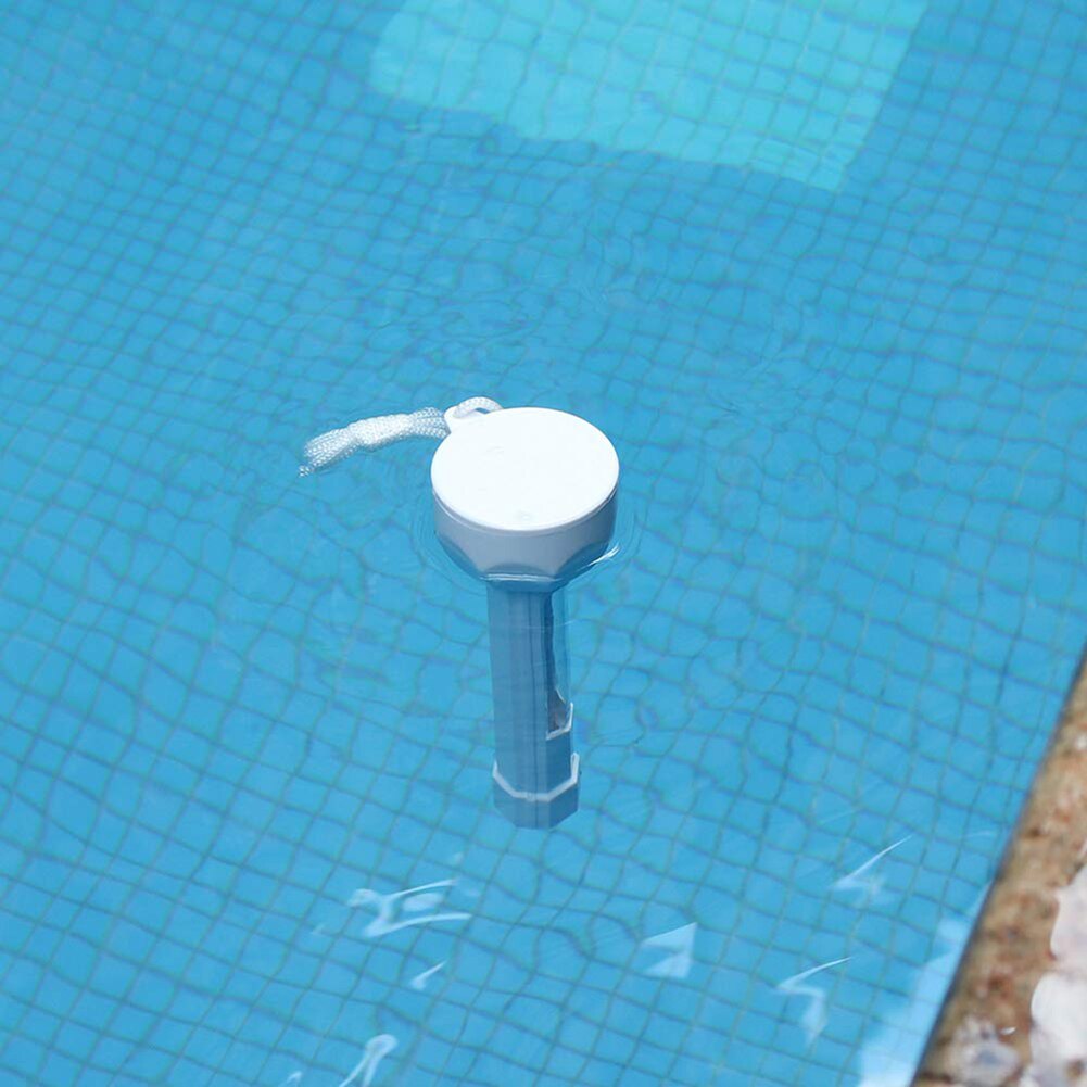 Bærbar swimmingpool flydende termometer springvand spa temperaturmåler
