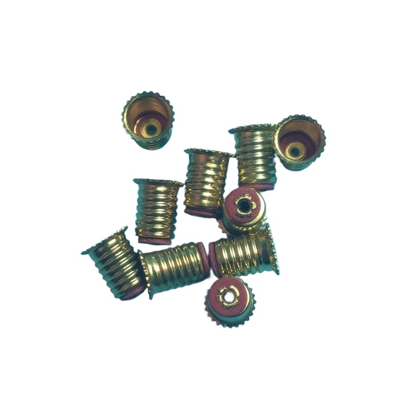 100 pièces Instruments marins E5 vis dentelle jaune cuivre support de lampe minuscules perles ampoule Base douille