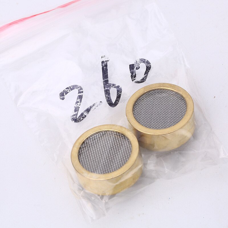 Aluminum Alloy Condenser Microphone Cartridge Capsule Replacements Large Diaphragm Microph Electric Instrument Parts Golden