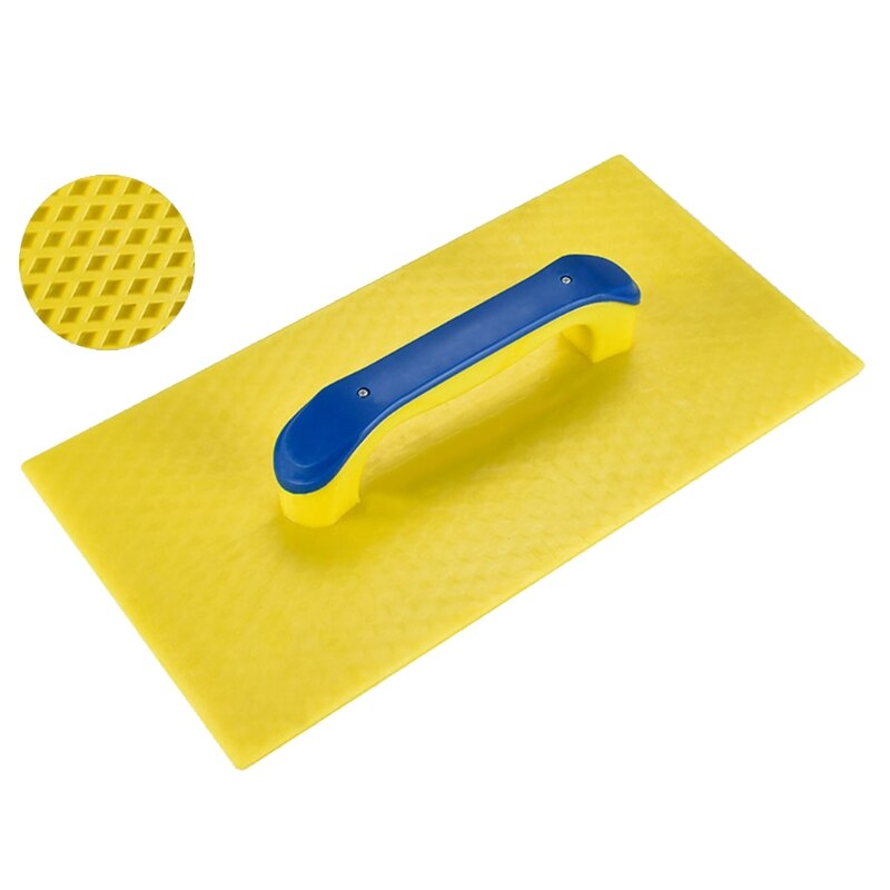Tempered Plastic Handle Trowel Wall Plaster Trowel Back with Holes 37x17cm/14.57x6.69'' Floor Concrete Spatula Tools